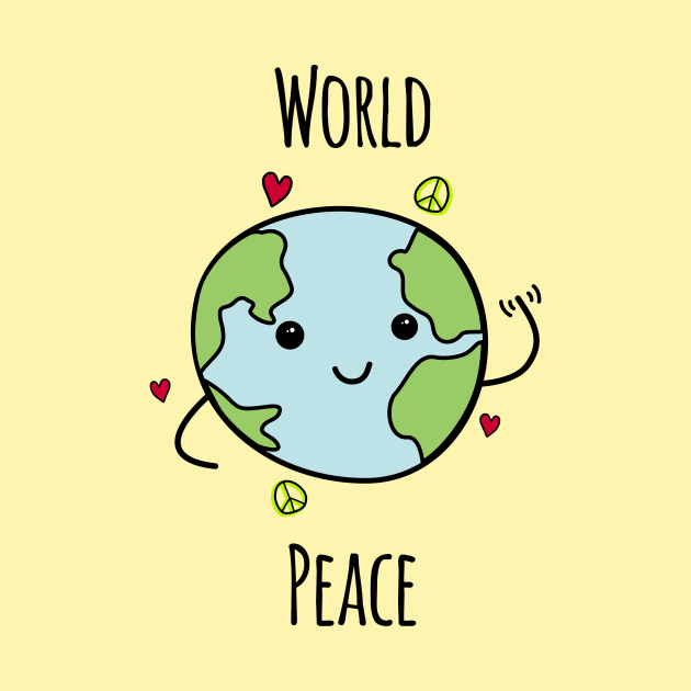 World Peace by bluevolcanoshop@gmail.com