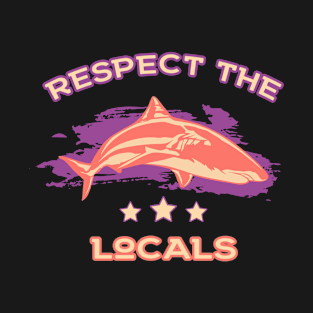 Surf shark respect T-Shirt