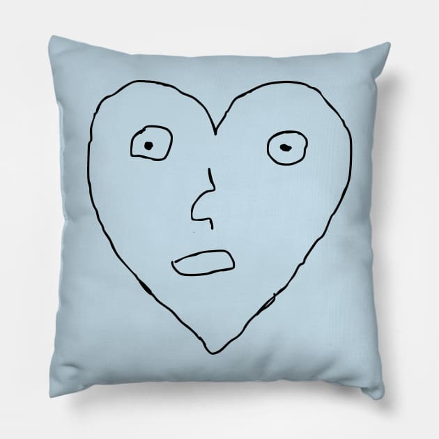 Heart shape Pillow by NomiCrafts