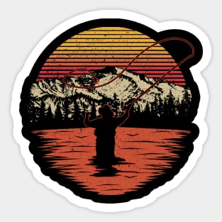 Fly Fisherman Stickers for Sale
