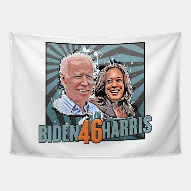 Biden Harris 2020 Win! Tapestry by karutees