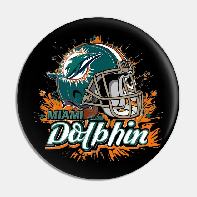 Miami Dolphins Pin by Pixy Official