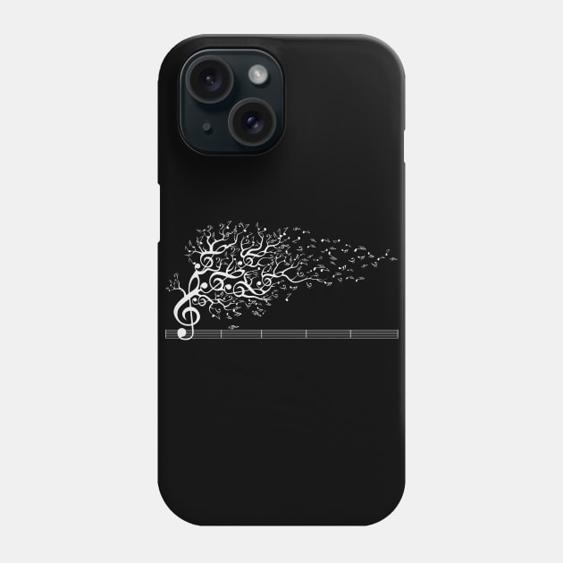 The Sound of Nature - White Phone Case by zomboy