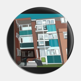 East end flats Pin