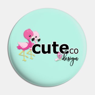 cuteCO design - front only Pin