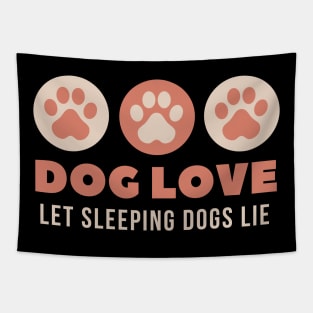 DOG LOVE Tapestry