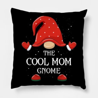 The Cool Mom Gnome Matching Family Group Christmas Pajama Pillow