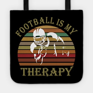 Football is my therapy Tote