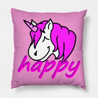 Einhorn Mädchen in Rosa Pillow