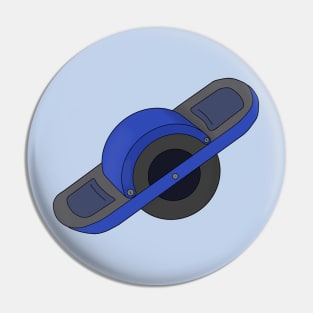 Blue One Wheel Pin