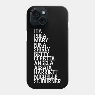 Powerful Black Women Who Inspire, Black History, African American Phone Case