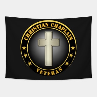 Christian Chaplain Veteran Tapestry