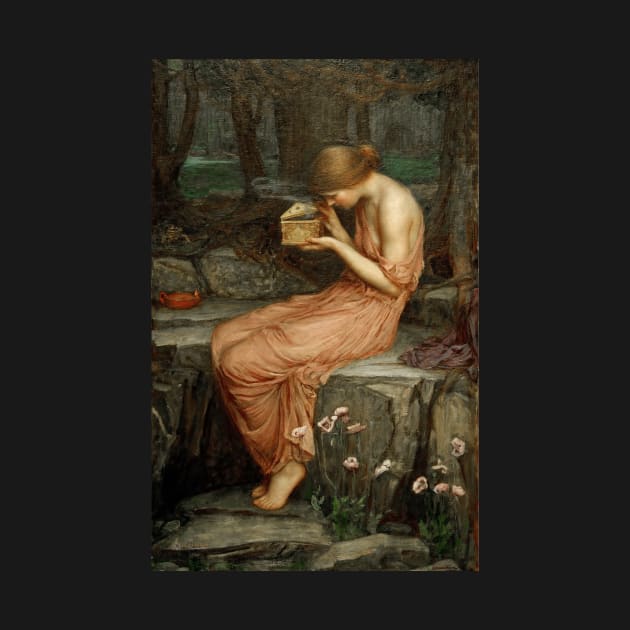 Psyche Opening the Golden Box - John William Waterhouse by themasters