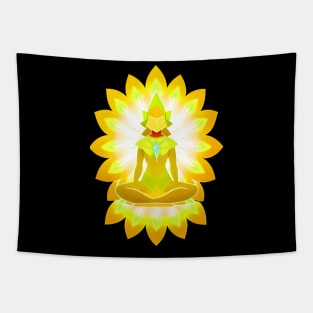 Aura Gold Meditation 02 Tapestry