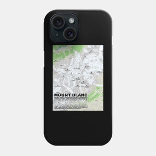 Mont Blanc Majesty: Alpine Apex Phone Case