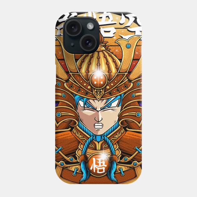 saiyan samurai Phone Case by sober artwerk