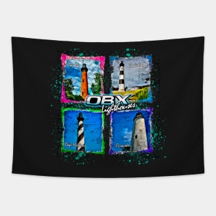 Lighthouses Outerbanks Tapestry