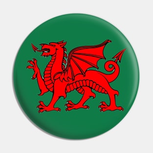 Welsh flag Pin