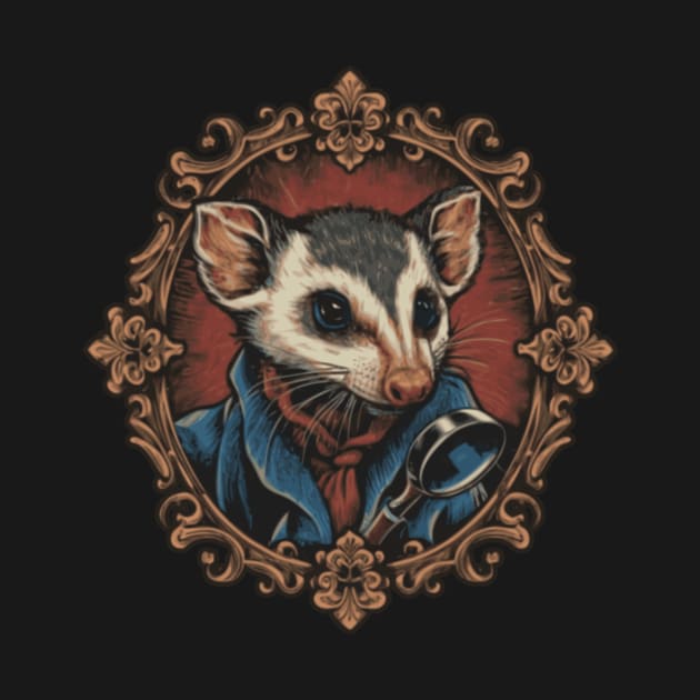 Detective Opossum by InfinityTone