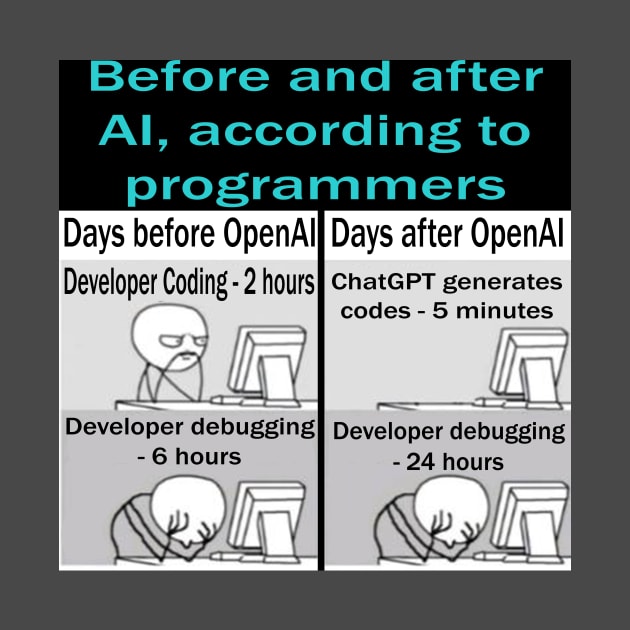 Before and after OpenAI and ChatGPT, according to programmers by The AEGIS Alliance