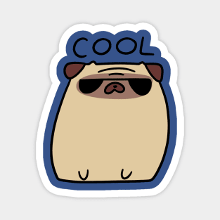 Cool Pug Magnet