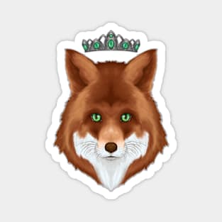 crowned fox Magnet