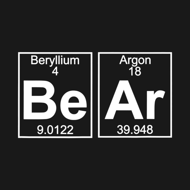 Bear Periodic Table  Gay Bear Pride by agustinbosman