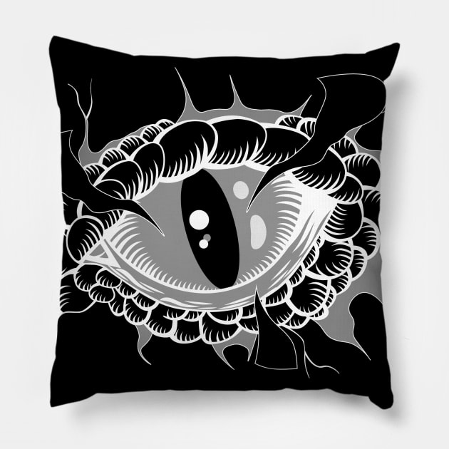 The Eye of Aevī Pillow by Bea DnD