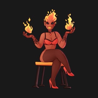 Fire Pinup T-Shirt