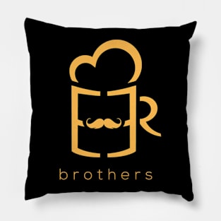 Beer Brothers Pillow