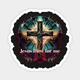 Jesus Died for Me John 3:16 V10 Magnet