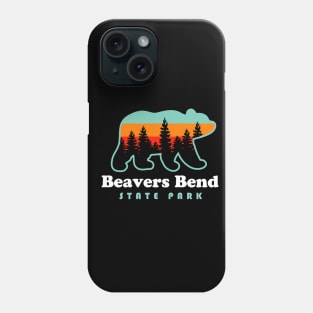 Beavers Bend State Park Oklahoma Camping Hiking Bear Phone Case