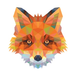 Fractal Red Fox T-Shirt