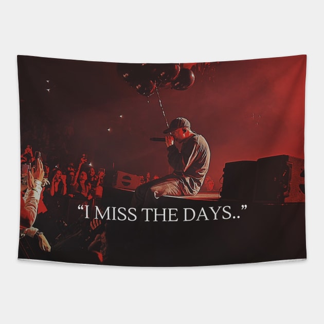 NF I miss the days Tapestry by Lottz_Design 