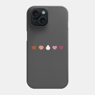 Lesbian Flag Fruit Design Phone Case