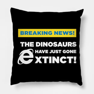 Goodbye Internet Explorer Tshirt Pillow