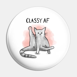 Classy AF Pin