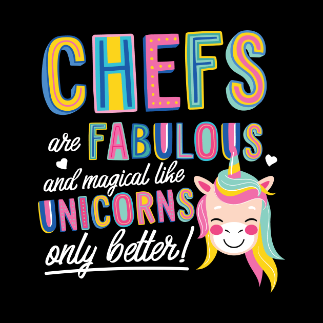 Chefs are like Unicorns Gift Idea by BetterManufaktur