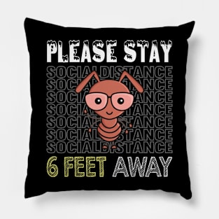 6 Feet Ant 67 Pillow