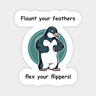 Dangerous Penguin Magnet