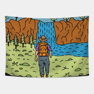 Adventure Take a hike Tapestry