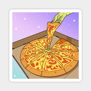 Fairytale Pizza Delivery Magnet