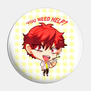 Gekkan Shoujo Nozaki kun ! Mikorin is useful! Pin