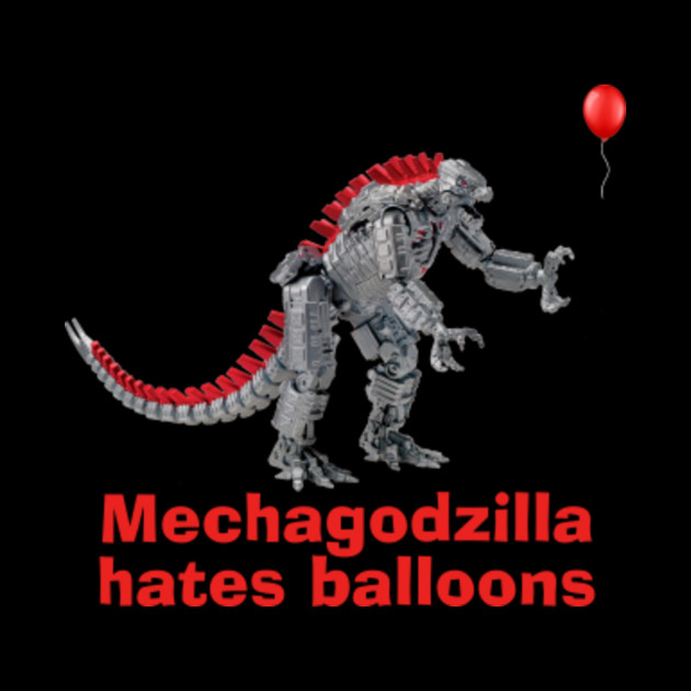 Mechagodzilla Hates Balloons - Mechagodzilla - Phone Case