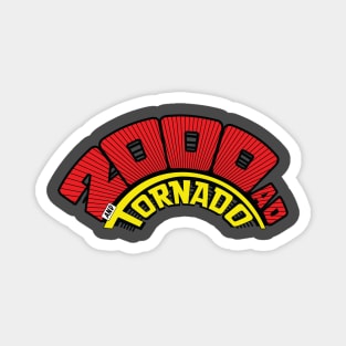 2000AD and Tornado retro comics logo Magnet