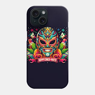 Cinco de Mayo Luchador Sombrero Phone Case