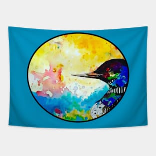 Loon’s Splash Tapestry