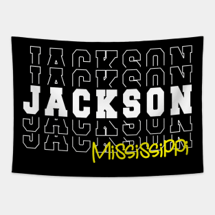 Jackson city Mississippi Jackson MS Tapestry