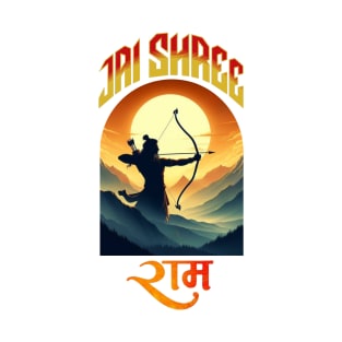 Jai Shree Ram Shirt I Ram Temple Tshirt I Hindu Shirts I Jai Shree Ram Shirt I  Indian God I Ram Navami I God Ram T-Shirt l Desi T-Shirt