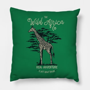 Wild Africa - Giraffe Pillow